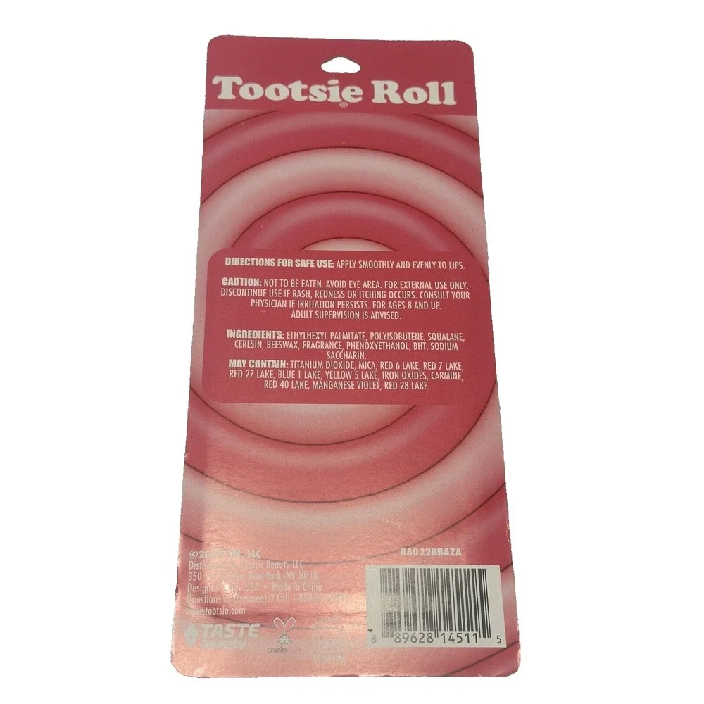 TOOTSIE ROLL‎ chap stick lip balms 10 pack taste beauty